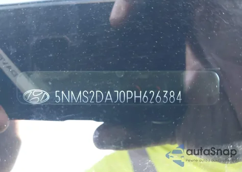 2023 Hyundai Santa Fe Sel из США, поврежденный, VIN 5NMS2DAJ0PH626384